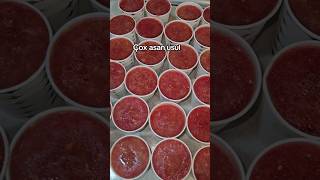 Çox Asan Üsulla Qışa Pomidor Hazırladım.