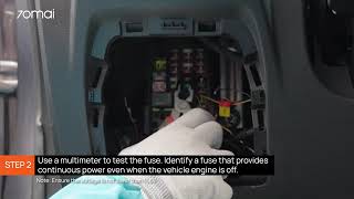 70mai Hardwire Kit UP03 Installation Guide