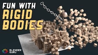 Blender Tutorial - Quick Rigid Body Fun