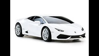 Review of Lamborghini Aventador RC car | Playing with toy | White Lamborghini | Revolving Car.