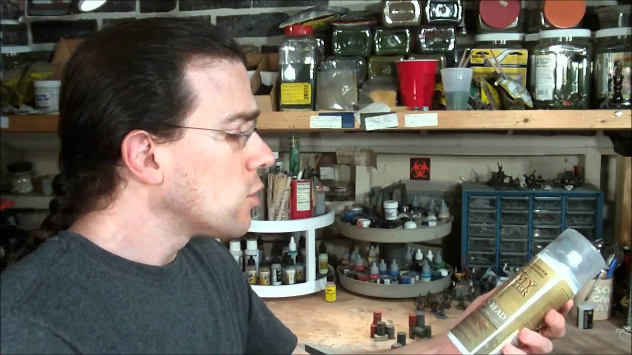 TerranScapes Testors Dullcote vs Army Painter AntiShine.wmv YouTube