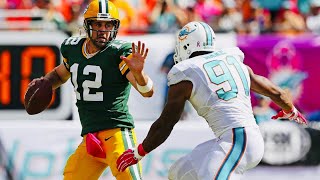 Green Bay at Miami "Rodgers' Fake Spike Leads to Game-Winner" (2014 Week 6)