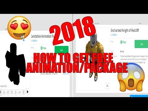 Roblox How To Get Free Animation Package 2018 Youtube - how to get all roblox animations for free