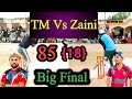 Big final  taimoor mirza tm vs zaini lefti  sarmad hameed  best tape ball match 2023