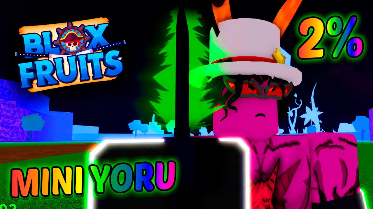 Blox Fruits MAS Eu Trouxe a MINI YORU Para a VIDA REAL KKKKKKKKKK 