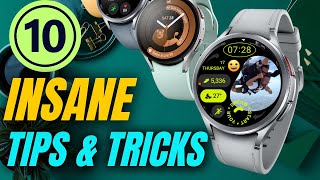 10 Amazing TIPS & TRICKS for Samsung Galaxy Watch 6 Classic, Watch 6, watch 5 pro - One UI watch 5.0 screenshot 3