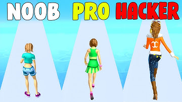 PinkerLab | Run Rich 3D NOOB vs PRO vs HACKER