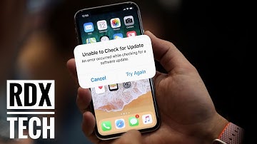 Unable To Check For Update iphone - 2017FIXED✅