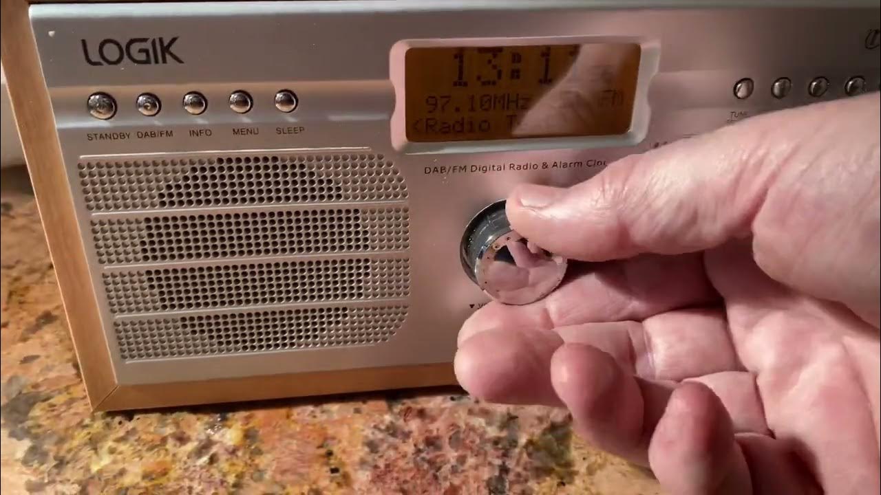 LOGIK DAB CLOCK RADIO Ebay L55DAB10 YouTube
