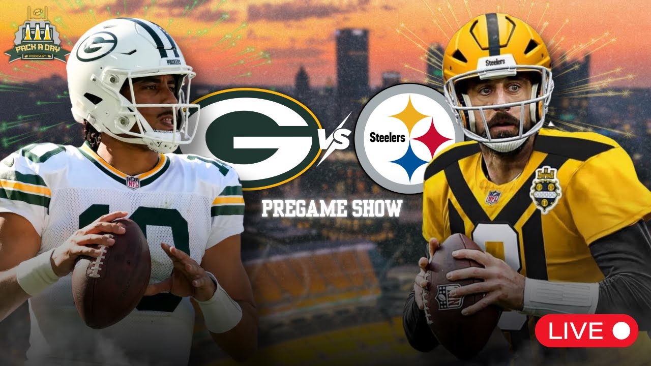 Packers/Steelers LIVE Pregame Show!!! Packers/Steelers LIVE Pregame Show!!!