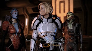 Samara and Thane on Garrus