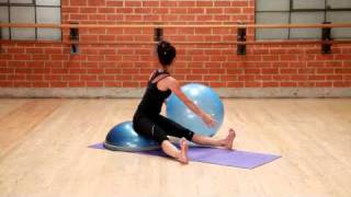 Official BOSU Spine Stretch and Saw