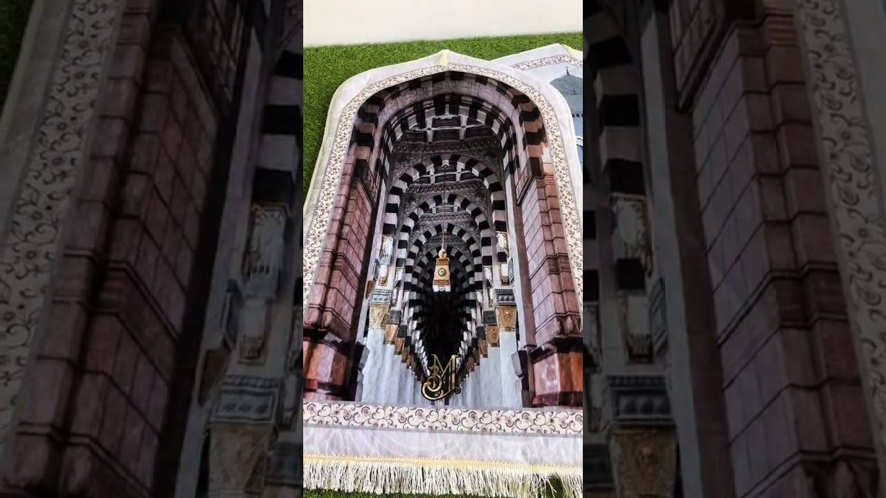 Sajadah Threem 3D Series - Premium Prayer Mat for Ultimate Comfort & Spiritual Serenity