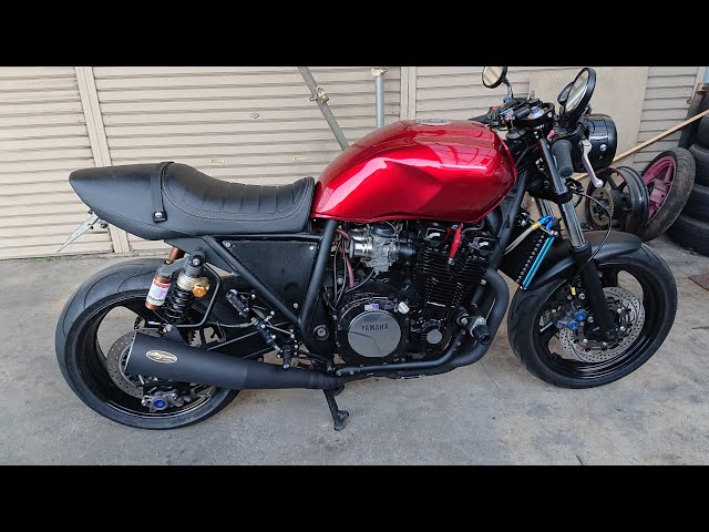 XJR1300】カフェレーサー化 完成 - YouTube
