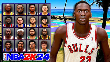 BEST Young Michael Jordan Face Creation in NBA 2k24!