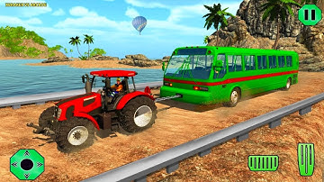 Chained Tractor Towing Rescue Android Gameplay 2019