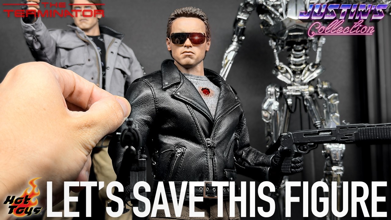 Fixing Hot Toys Terminator by ripping it apart!