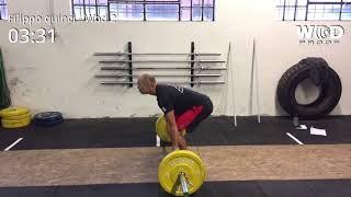 Filippo Quinci - old School throwdown - wod 2