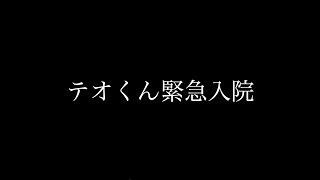 テオくんが緊急入院しました。