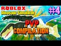 Roblox Dinosaur Simulator - PVP Compilation #4! Fighting Exploiters & Loggers!