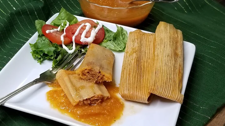 How to make PORK TAMALES IN RED SAUCE STEP BY STEP!