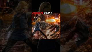Dragon ball Android 18 in Kof!? Arcade game The King of Fighters #arcadegame #retrogames #kof