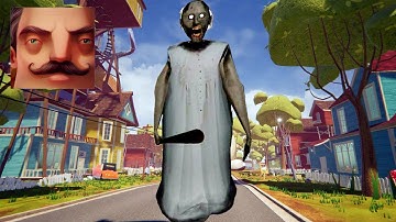 Hello Neighbor - My New Neighbor Big Granny Act 2 Random Gameplay Walkthrough