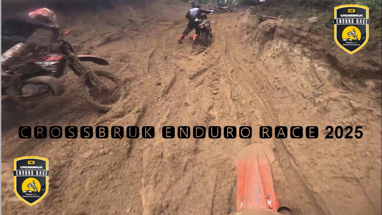 CROSSBRUK ENDURO RACE 2025 próba charakteru i motocykle pozostawione na trasie