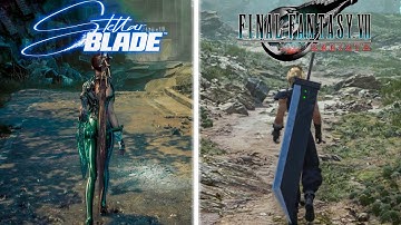 Stellar Blade vs Final Fantasy 7 Rebirth - Details and Physics Comparison