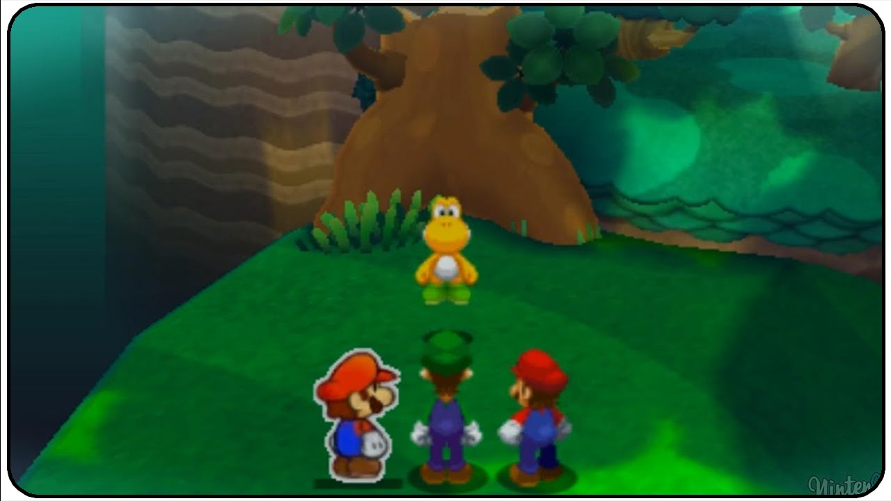 Mario & Luigi Paper Jam Walkthrough Part 21 Yoshi Race - YouTube