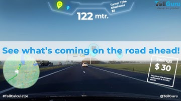 See tolls and route costs on the map | App and API | TollGuru