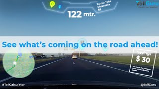 See tolls and route costs on the map | App and API | TollGuru screenshot 4