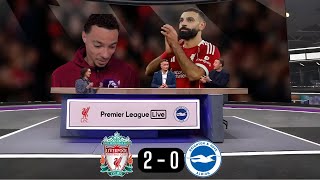 Liverpool 2–0 Brighton 🔥 Salah Returns, Records Fall & Reds March On | H. Ekitiké, Reactions
