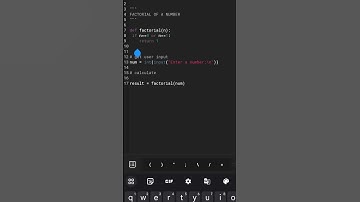 Factorial Number Python Program | Send This to Friends #shorts #programming  #funny #trend #python