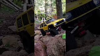 SCX10 II on the big course