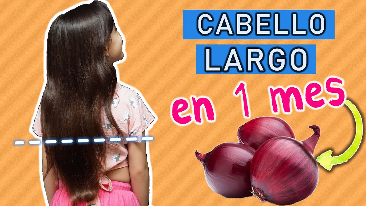 Cabello LARGO en 1 MES | de Cebolla YouTube