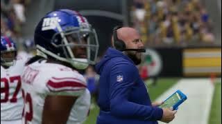 Madden NFL 23 Gameplay: New York Giants vs Pittsburgh Steelers - (Xbox Series X) [4K60FPS]