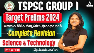 TSPSC Group 1 Prelims 2024 | Science & Technology | Final Revision | Adda247 Telugu