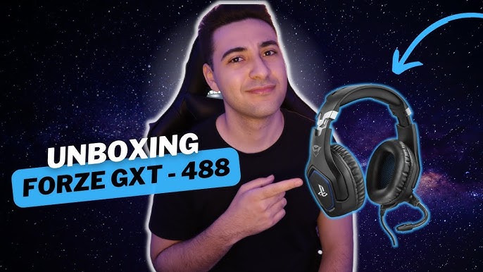 GXT 488 Forze-G PS4 Gaming Headset PlayStation® official licensed product -  grey - YouTube