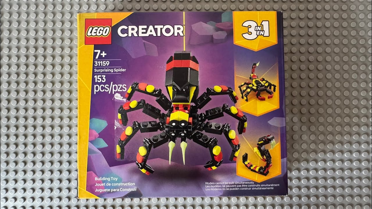 Lego Creator Spider #lego #legobuild #legocreator 