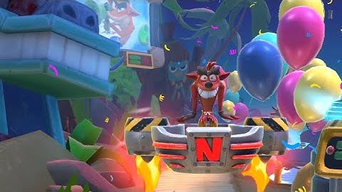 Crash Bandicoot On The Run Part 84: INFERNO FAKE CRASH SPOTTED & DEFEATED (NEW)