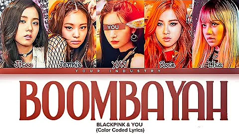 [KARAOKE] BLACKPINK - BOOMBAYAH (5 members ver.) (easy Lyrics)