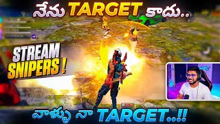 Stream Sniping Pro Max Antey Edhenemo 🤯 - Grandmaster Lobby 😳 - Free Fire Telugu - MBG ARMY