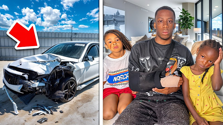 BRIAN AND THE KIDS GOT INTO A VERY BAD CAR ACCIDENT **LIVE FOOTAGE**