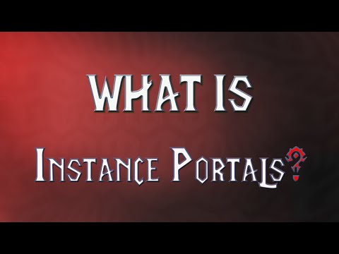 JuniorDeBoss Shows off Instance Portals an Addon for World of Warcraft