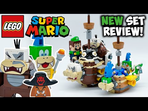 Larry and Morton's Airships Review! LEGO Super Mario Set 71427