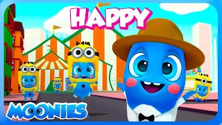 Vignette de la vidéo "Happy by Pharrell Williams ⭐️ Despicable me song ⭐️ Cute covers by The Moonies Official"