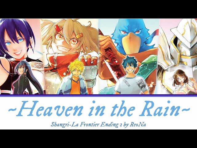 Shangri-La Frontier - Ending 2 [Gajumaru ~Heaven in the Rain~]by ReoNa |Lyrics(Romaji-English-Kanji) class=