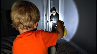 An INTRUDER came into our bedroom!! *SO SCARY*