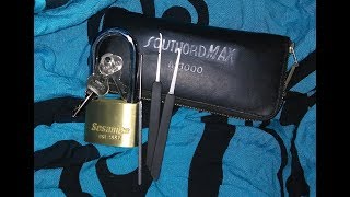 Lock Picking Sesamee Padlock 600 Series